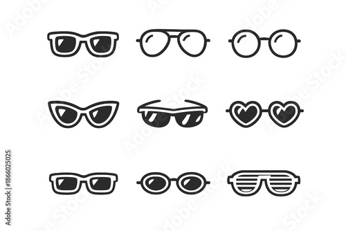 Collection of Sunglasses Icons
