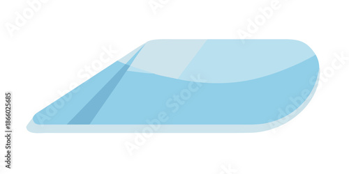 Blue wave illustration