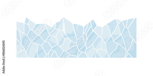 Abstract mountain landscape