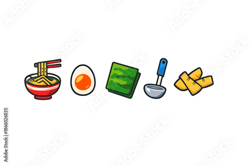 Japanese Food Icons