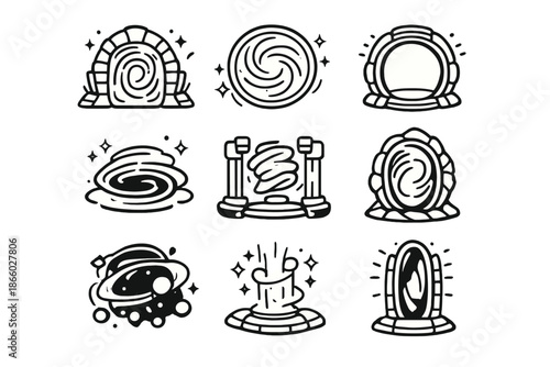 Fantasy Portal Icons