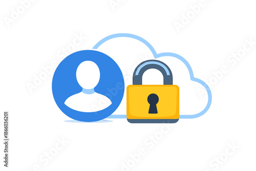 Cloud security and privacy concept