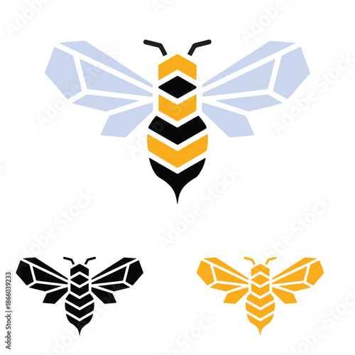 Honeybee perched on purple lavender petal under soft midday light, close‑up macro view showing delicate wings and fuzzy body.