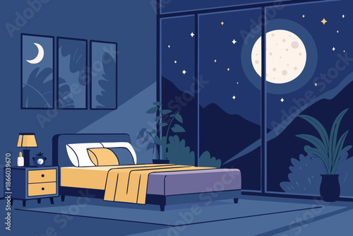 Healthy Sleep Tracker Bedroom Night