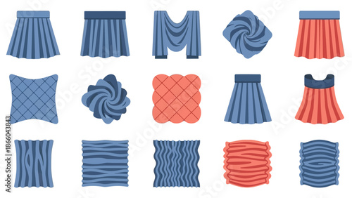 Collection of Various Skirt Designs and Patterns.
