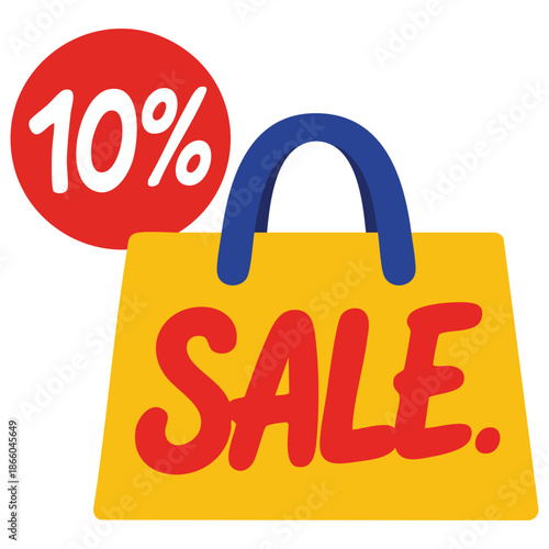 Doodle vector outline sticker big sale concept design illustration eps file isolated