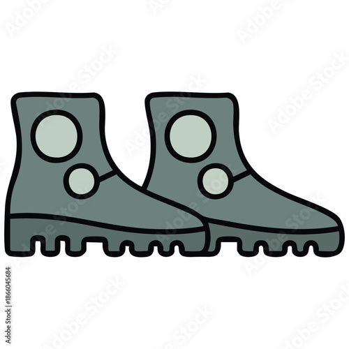 Womens shoes pair of shoes vector graphics white isolated background sticker icon design