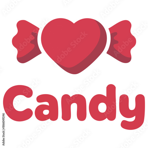 candy shop vector logo template icon isolated vector illustration on white background