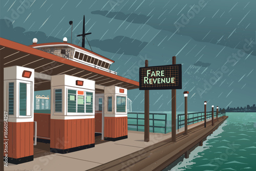 Island Ferry Ticketing Revenue Dock Realist