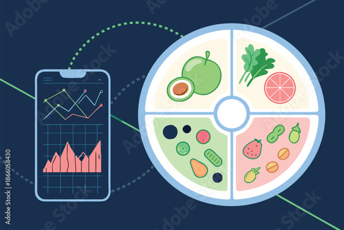 Macro Tracking App Healthy Lifestyle