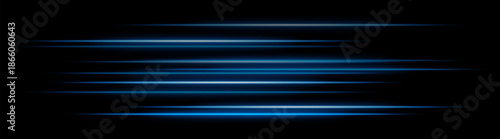 Multiple parallel glowing streaks creating a sense of speed and energy. Ideal for motion design, overlays, and light trail effects.