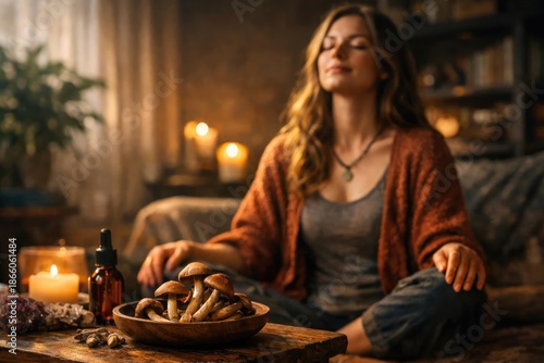 Legal natural psilocybin mushroom use linked with mental wellness improvements