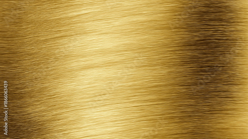 Luxurious Brushed Gold Metal Background with Elegant Metallic Texture and Premium Shine