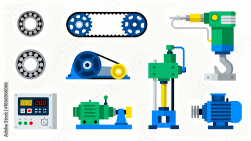 Industrial machinery components