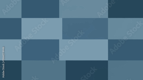 Abstract Blue Chessboard Pattern with Contour Maps Overlay