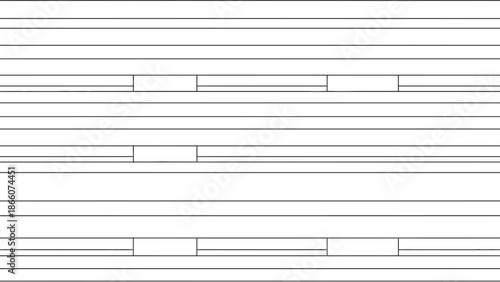 Abstract background with horizontal lines and rectangles