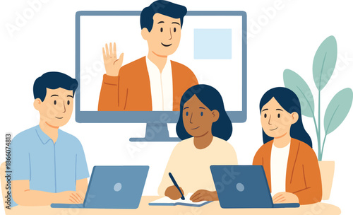 Hybrid Business Meeting