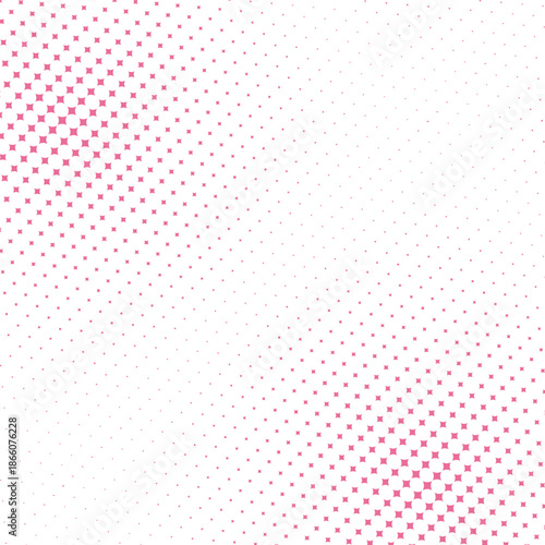Halftone texture. Faded dot pattern. Abstract modern stylish texture. Pink geometric background for overlay effect. Distress fading grit noise background. Vector illustration.


