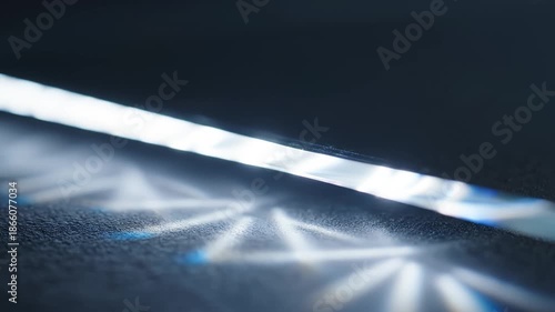 Wallpaper Mural Light passing through glass edge Torontodigital.ca