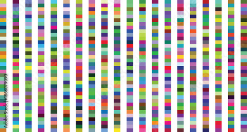 Abstract pattern of multicolored vertical lines