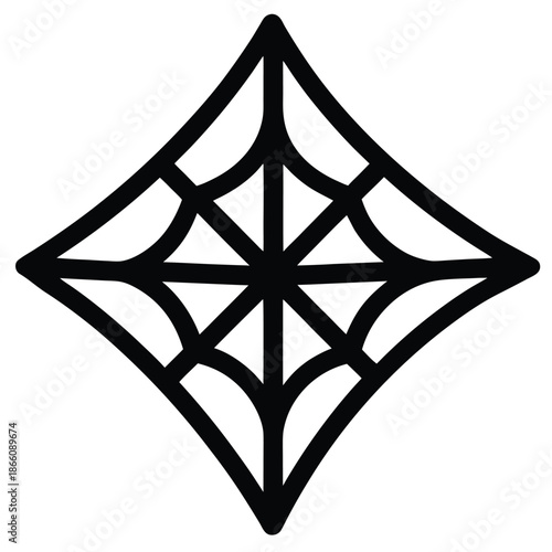 web corner vector icon