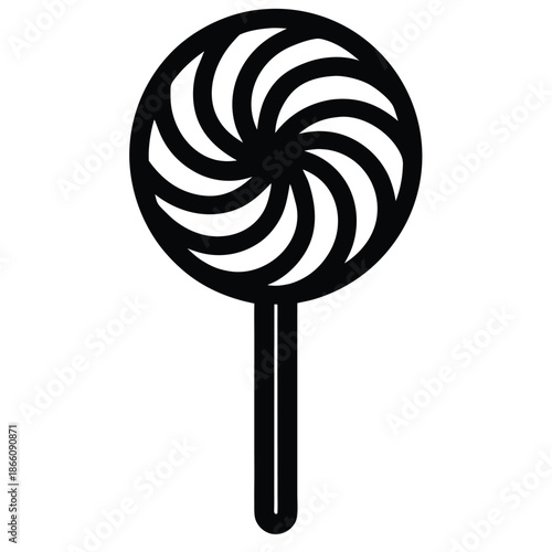 lollipop vector icon