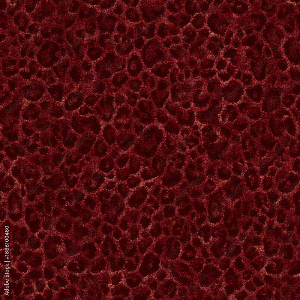 Obraz premium Red elegant animal print pattern design