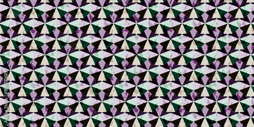 Colorful Abstract Geometric Triangle Pattern.eps