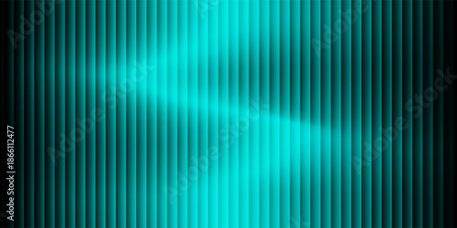 Capture modern abstract design elements with a glowing turquoise gradient for a dynamic background