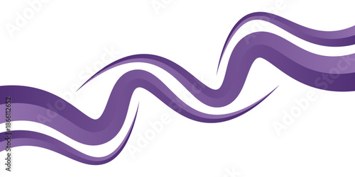 simple purple background . flat purple gradation . wavy background