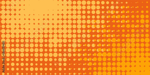 Warm orange yellow gradient background. Autumn color blurred wallpaper. Fall smooth gradation backdrop for banner, poster, leaflet, brochure, booklet. Vector abstract fiery template overlay