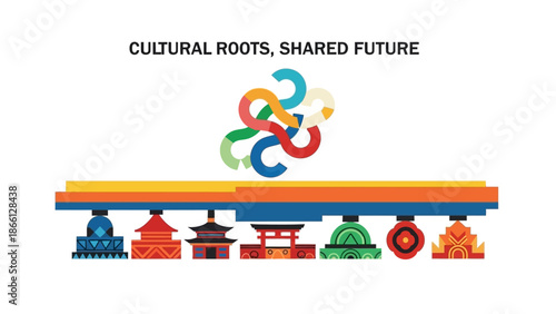 Cultural Symbols and Icons in Harmony.