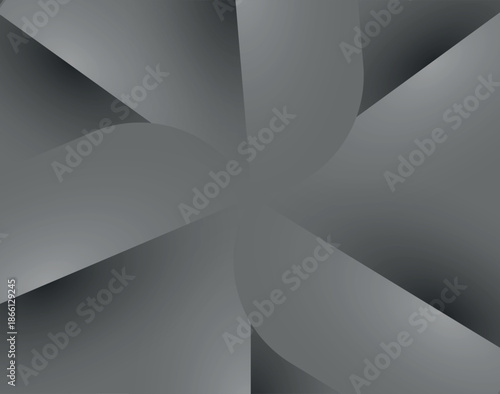 A smooth, flowing design with abstract grayscale curves blending seamlessly. The soft gradients and minimalistic aesthetic create a contemporary and sophisticated look.