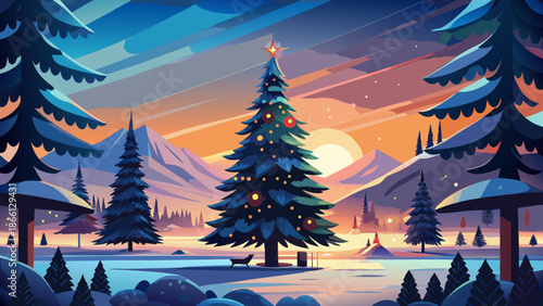 Very beautiful Christmas tree silhouette clipart set featuring elegant black pine tree drawings, perfect for holiday decorations, winter branding, festive designs, greeting cards, seasonal icons, and 