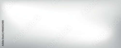 Minimal white gradient background with smooth light transition and subtle depth. Clean and airy composition creates a calm neutral space ideal for modern visual communication.