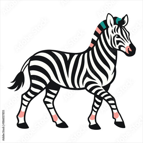 zebra vector illustration