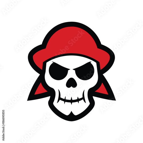 pirate skull and crossbones