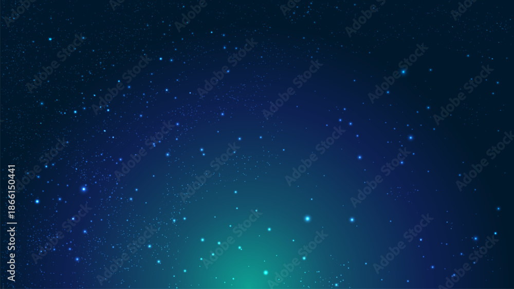 Obraz premium Space background, Night shining, starry sky