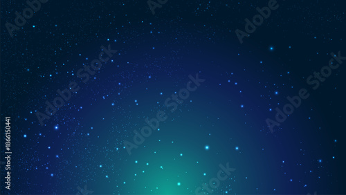 Space background, Night shining, starry sky