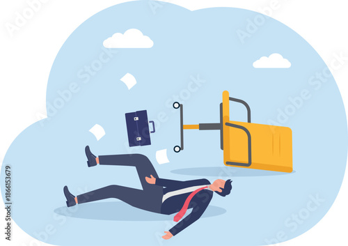 Illustrating of business activities and technology,