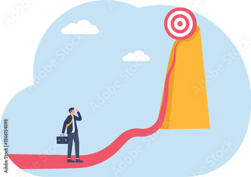 Illustrating of business activities and technology,