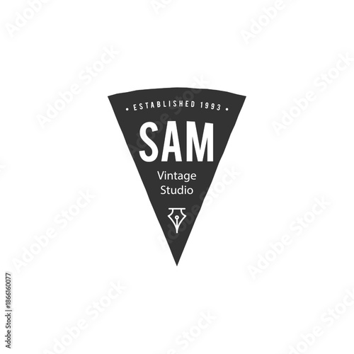 Sam Vintage Studio Triangle Logo