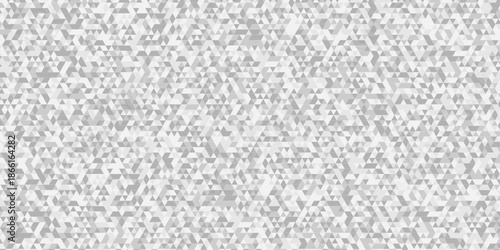 Abstract low polygon paper design. white and gray pattern square background. Geometric print composed of triangles. white triangle tiles pattern mosaic wallpaper background.