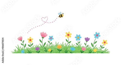 flowers and butterflies