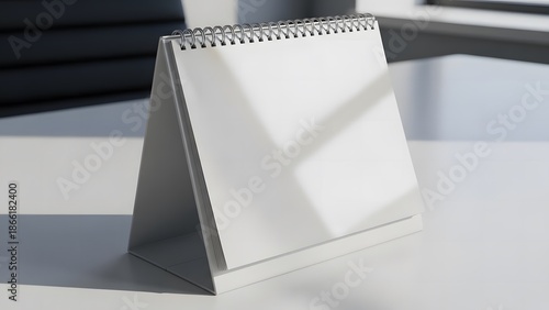 High-Resolution Blank Desk Calendar Mockup for Branding and Design