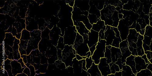 yellow black brush wrap car sticker pattern abstract banner sporty lines black yellow color combination grunge brush modern pattern racing motorsport vector design.