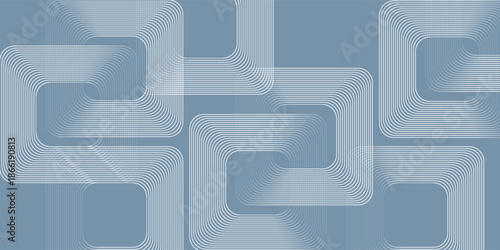 Abstract hexagon lines on gray background. Geometric stripe line art design for poster, brochure, cover, website, banner