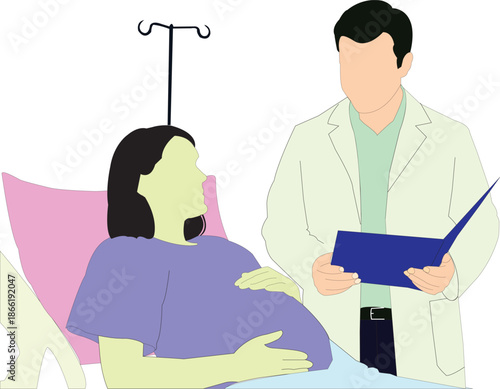 Woman Receiving Shoulder Massage with Electronic Device by Man in Blue Shirt