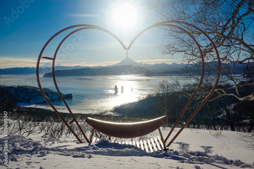 Lovers' Bench with an Ocean View