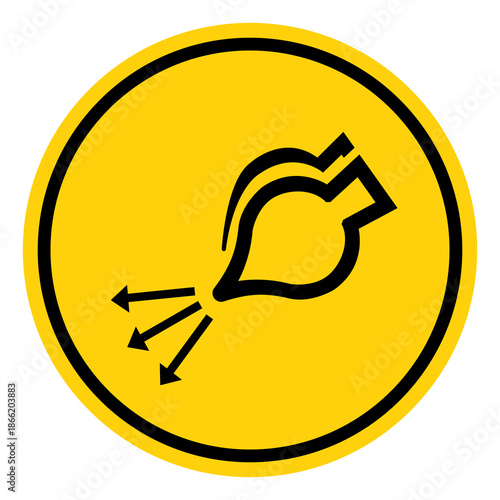 Start Air Supply In Launch Sequence Symbol Sign, Vector Illustration, Isolate On White Background Label. EPS10